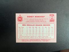 Error #39 Instead Of #38 | Sidney Moncrief [Error: Numbered 39] Basketball Cards 1983 Star