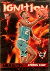 Brandon Miller #21 Basketball Cards 2023 Panini Hoops Ignition Prices
