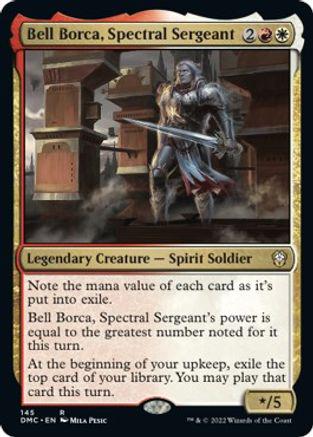 Bell Borca, Spectral Sergeant #145 Magic Dominaria United Commander