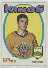 Mike Byers #34 Hockey Cards 1971 Topps Prices