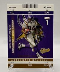 Randy Moss [Mezzanine Bronze] #8 Football Cards 2004 Fleer Authentix Prices