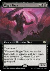 Blight Titan [Extended Art] #112 Magic March of the Machine Commander Prices