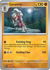 Lycanroc #117 Pokemon Obsidian Flames Prices