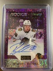Brandon Hagel [Violet Pixels] Hockey Cards 2020 O Pee Chee Platinum Rookie Autographs Prices