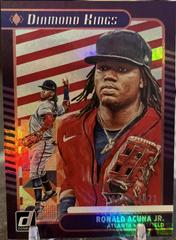 Ronald Acuna Jr. [Freedom] #16 Baseball Cards 2021 Panini Donruss Optic Prices