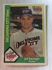 Jeff Satzinger #8 Baseball Cards 1990 CMC Oklahoma City 89ers Prices