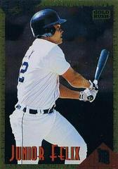 Junior Felix [Gold Rush] #RT44 Baseball Cards 1994 Score Rookie Traded Prices