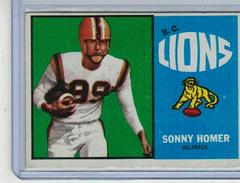 Sonny Homer #7 Football Cards 1964 Topps CFL Prices