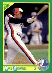 Dave Martinez Baseball Cards 1990 Score Prices