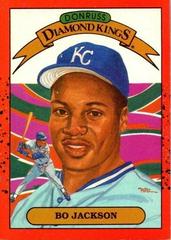 Bo Jackson Baseball Cards 1989 Donruss Diamond Kings Prices
