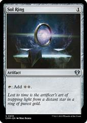 Sol Ring [Foil] #410 Magic Commander Masters Prices