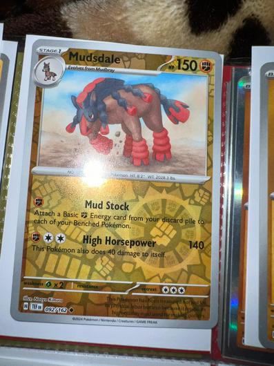 Mudsdale [Reverse Holo] #92 photo