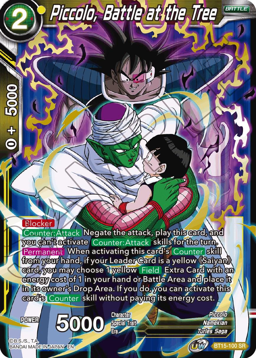 Piccolo, Battle at the Tree BT15-100 Dragon Ball Super Saiyan Showdown