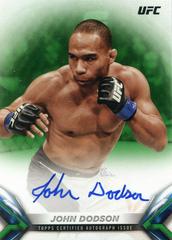John Dodson [Green] Ufc Cards 2018 Topps UFC Knockout Autographs Prices