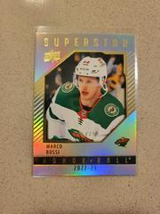 Marco Rossi [Rainbow] Hockey Cards 2022 Upper Deck Honor Roll Prices