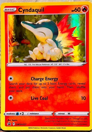 Cyndaquil #SWSH221 photo