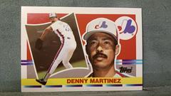 Denny Martinez #133 Baseball Cards 1990 Topps Big Baseball Prices