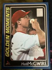 Mark McGwire [Golden Moments] #155 Baseball Cards 2001 Topps Opening Day Prices