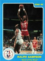 Ralph Sampson Basketball Cards 1986 Star Best of the New Old Prices
