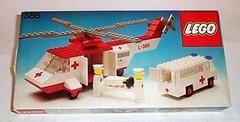 Helicopter and Ambulance #386 LEGO LEGOLAND Prices
