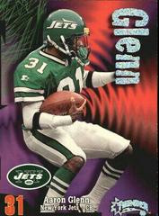 Aaron Glenn [Rave] #60 Football Cards 1998 Skybox Thunder Prices