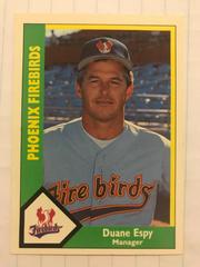 Duane Espy #24 Baseball Cards 1990 CMC Phoenix Firebirds Prices