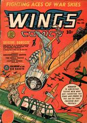 Wings Comics #25 (1942) Comic Books Wings Comics Prices