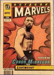 Conor McGregor [Press Proof] #4 Ufc Cards 2022 Panini Donruss UFC Octagon Marvels Prices
