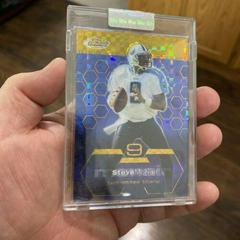 Steve McNair [Gold Refractor] #50 Football Cards 2003 Topps Finest Prices