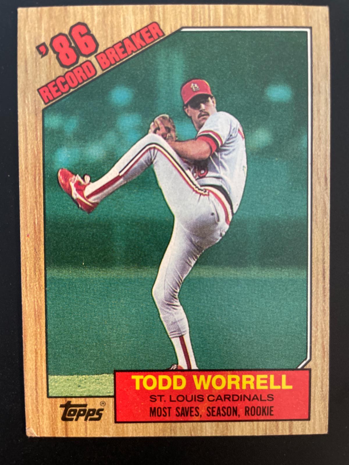 Todd Worrell | Ungraded | 1987 Topps