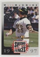 Mark McGwire Baseball Cards 1997 Pinnacle X Press Swing for the Fences Prices