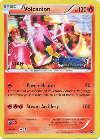 Volcanion [Prerelease Staff] #XY145 Prices | Pokemon Promo | Pokemon Cards