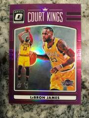 Lebron James [Holo] Basketball Cards 2016 Panini Donruss Optic Court Kings Prices
