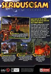 Back Cover | Serious Sam: The Second Encounter PC Games