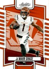 Ja'Marr Chase [Spectrum Gold] #85 Football Cards 2023 Panini Absolute Prices