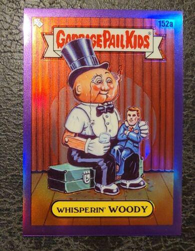 WHISPERIN' WOODY [Purple] #152a 2021 Garbage Pail Kids Chrome