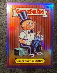 WHISPERIN' WOODY [Purple] #152a 2021 Garbage Pail Kids Chrome Prices