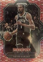 Kevin Durant [Red Shimmer] #PS2 Basketball Cards 2022 Panini Prizm Monopoly All Stars Prices