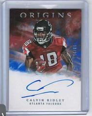 Calvin Ridley [Blue] Football Cards 2018 Panini Origins Rookie Autographs Prices