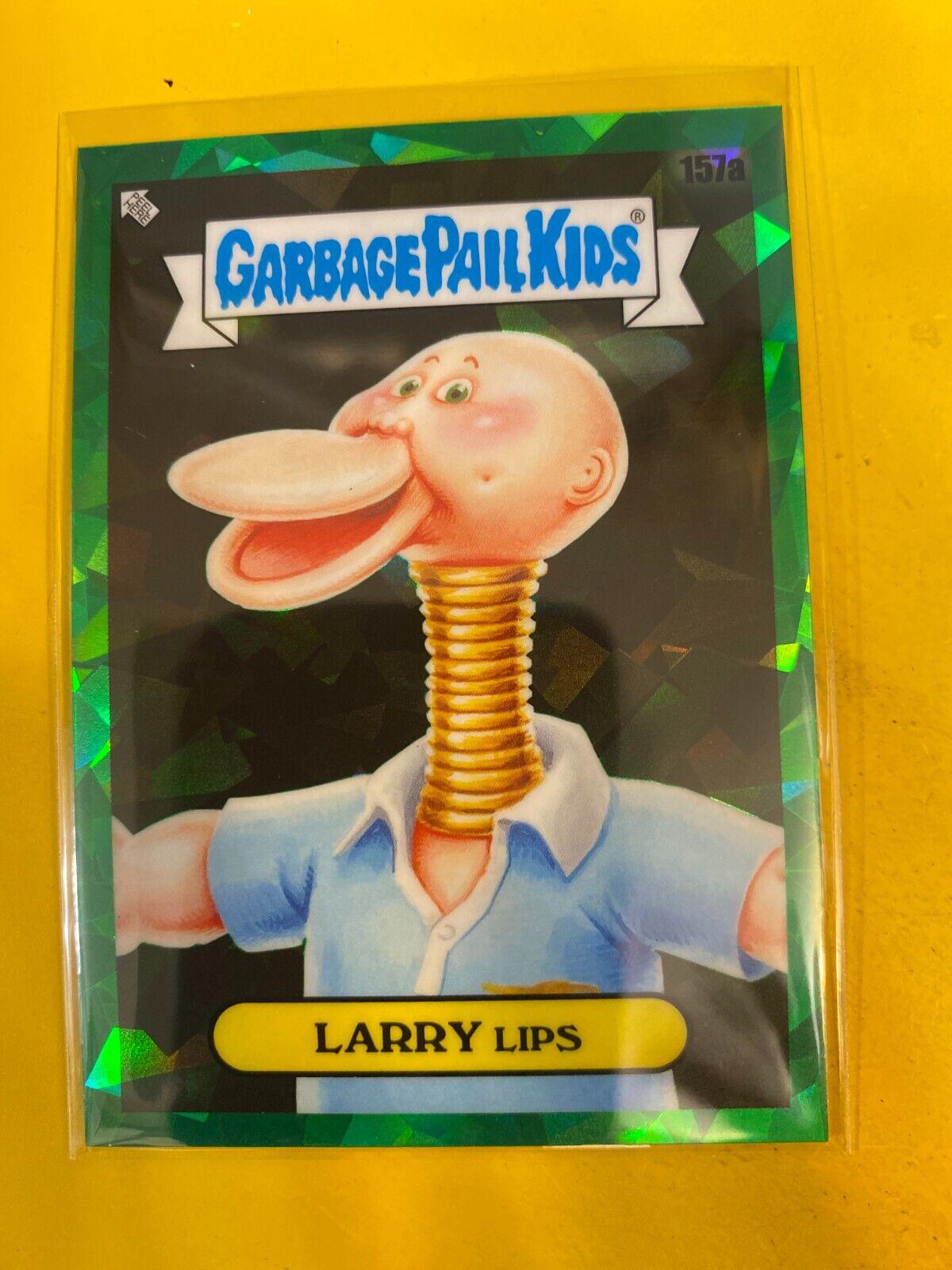 LARRY LIPS [Green] 157a Prices Garbage Pail Kids 2021 Sapphire