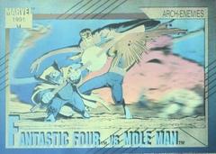 Fantastic Four / Mole Man [Hologram] Marvel 1991 Universe Prices