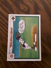 Which Pitch Is Witch #457 / 460 Baseball Cards 1990 Upper Deck Comic Ball Prices