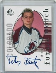 Peter Budaj [Autograph] #150 Hockey Cards 2005 SP Authentic Prices