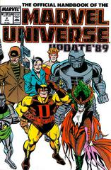 The Official Handbook of the Marvel Universe - Update 89 #2 (1989) Comic Books Official Handbook of the Marvel Universe Update '89 Prices