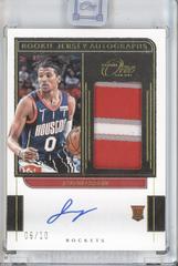 Jalen Green [Gold] Basketball Cards 2021 Panini One and One Rookie Autographs Prices