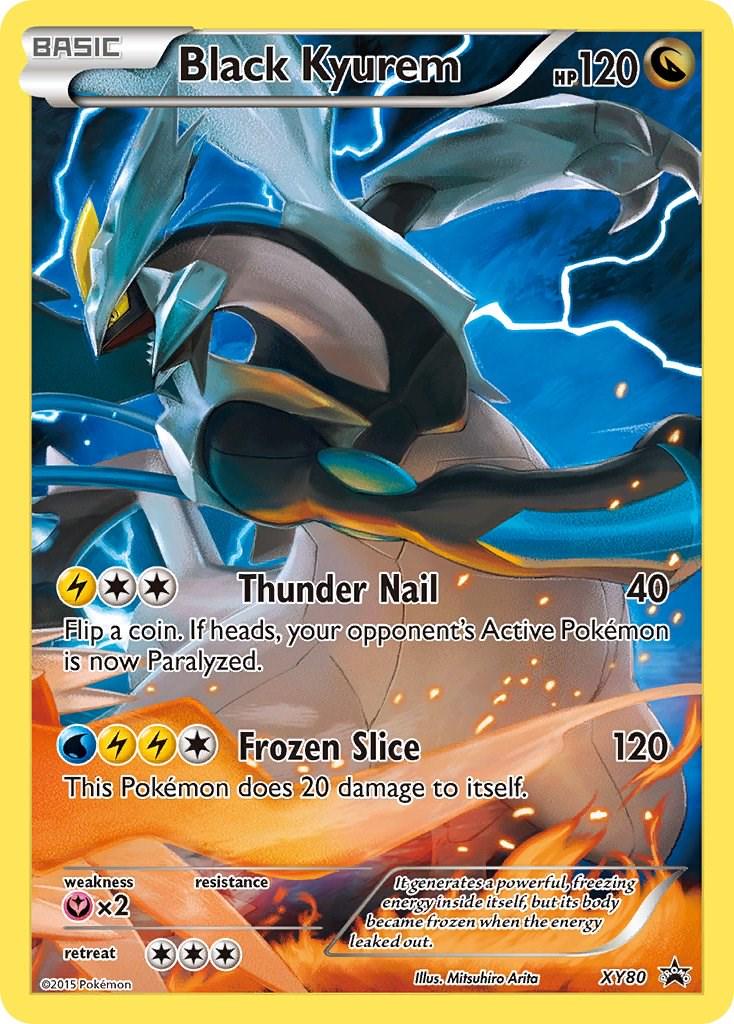 Black Kyurem #XY80 Pokemon Promo