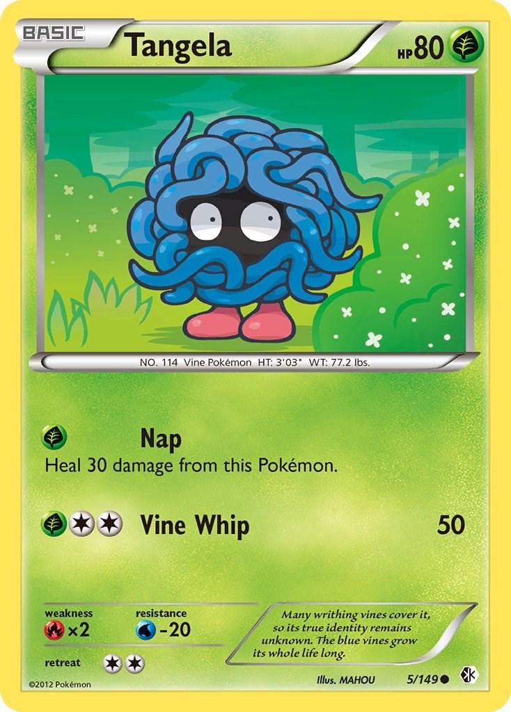 Tangela #5 Pokemon Boundaries Crossed