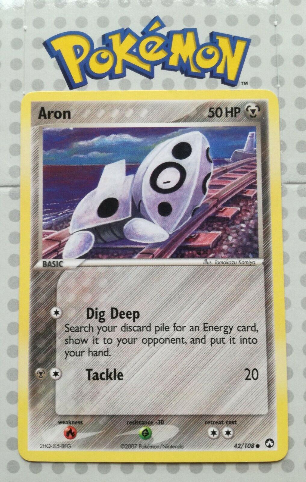 Aron 42 Prices Pokemon Power Keepers Pokemon Cards