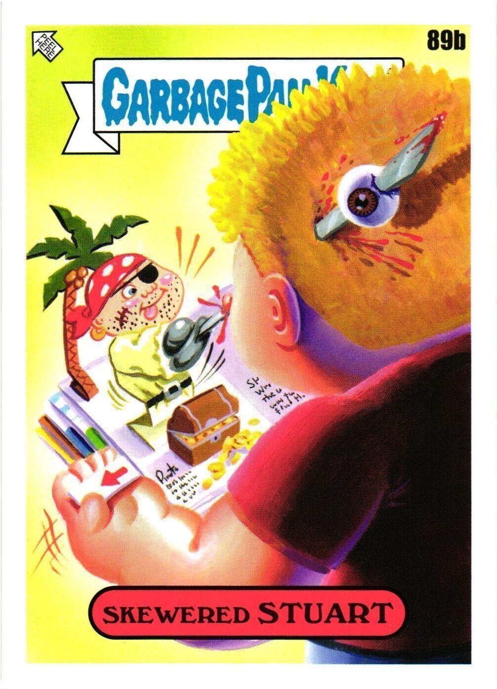 Skewered Stuart #89b Garbage Pail Kids Book Worms