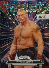 Brock Lesnar [Under Card] Ufc Cards 2023 Panini Prizm UFC Fearless Prices